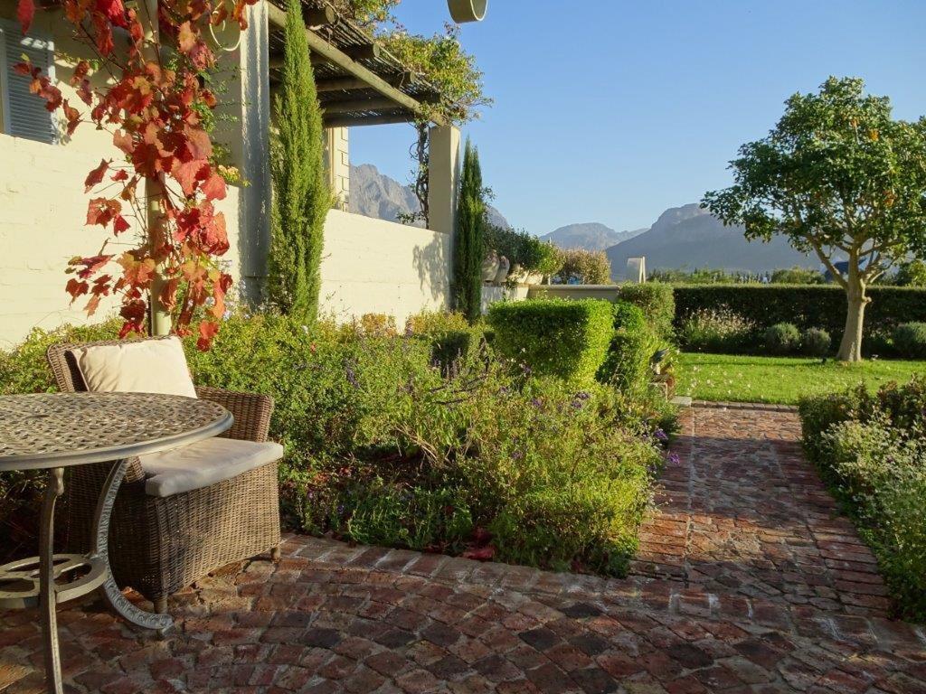 Penzion La Cabriere Country House Franschhoek Exteriér fotografie