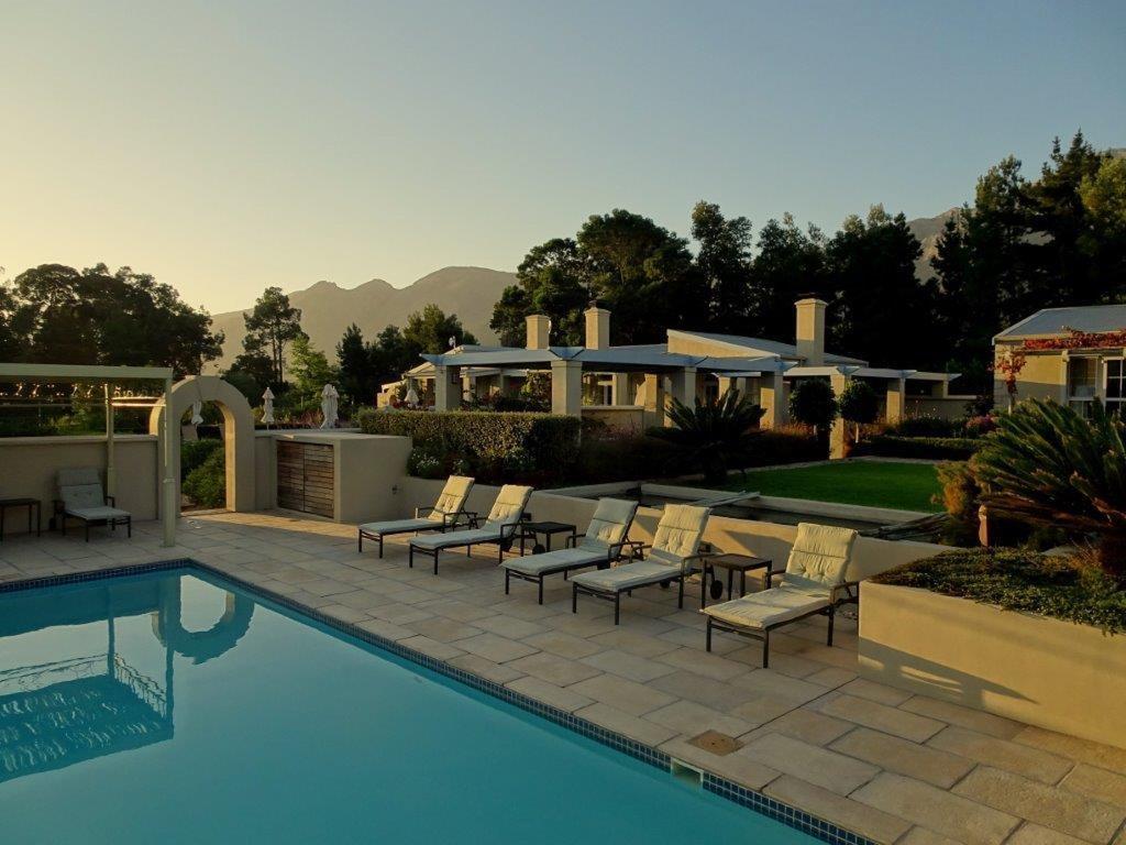 Penzion La Cabriere Country House Franschhoek Exteriér fotografie