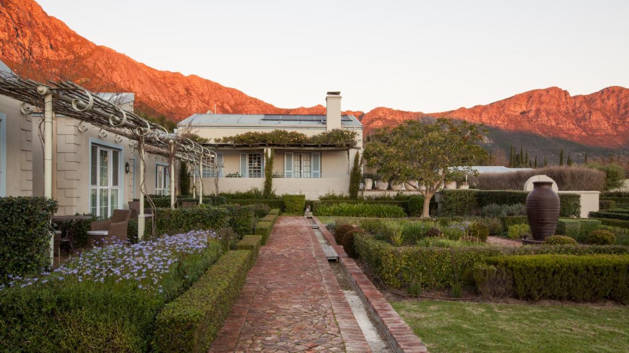 Penzion La Cabriere Country House Franschhoek Exteriér fotografie